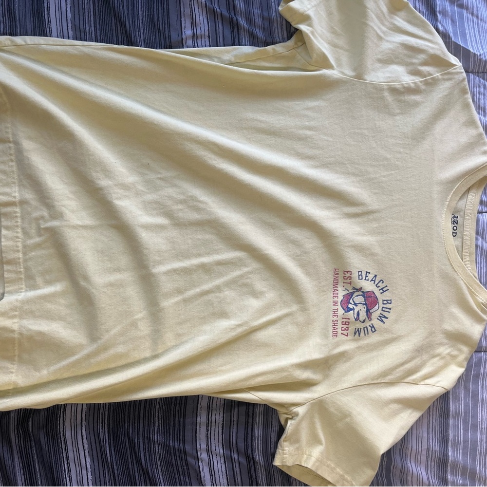 Yellow beach bum rum T-Shirt